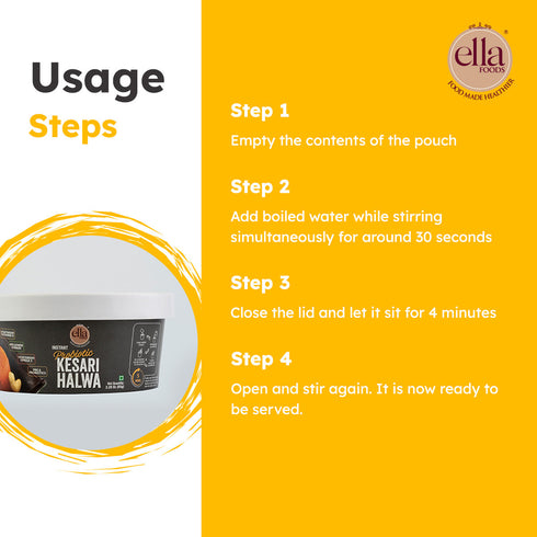 Ella Foods Probiotic Kesari Halwa